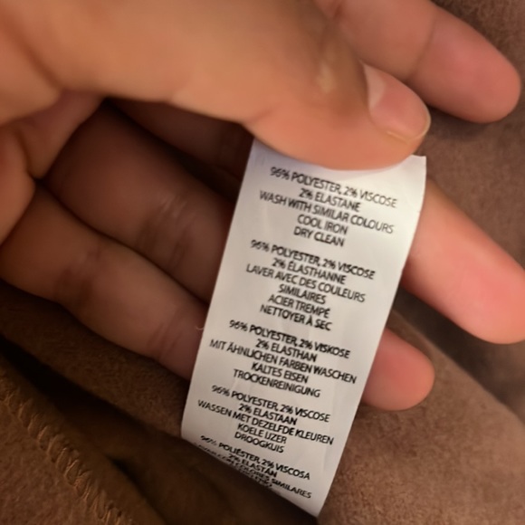 Brown peacoat - Picture 6 of 6